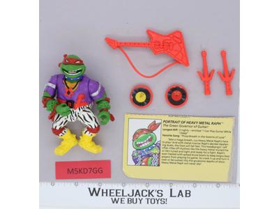 Heavy Metal Raph 100% Complete Teenage Mutant Ninja Turtle 1991 Playmates