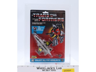 Skydive AFA HIGHEST GRADED 80 80/80/90 G1 Transformers CHINESE 1990 Hasbro