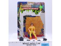 April O'Neil 100% Complete w/ Card TMNT 1988 Playmates Action Figure