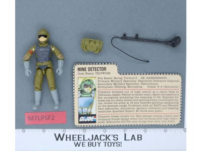 Tripwire V1 100% Complete G.I. Joe 1983 Hasbro Vintage Action Figure