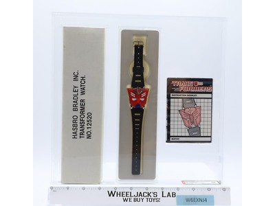 Time Warrior Watch AFA GRADED 80 G1 Transformers Mail Away 1984 Hasbro