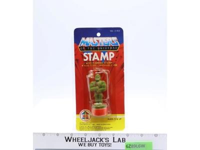 Mossman He-Man MOTU Mattel Vintage Ink Stamp 1985 Action Figure Vintage NEW
