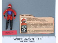 Cobra H.I.S.S. Driver V1 100% Complete G.I. Joe 1983 Hasbro Vintage Figure