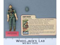 Clutch V1 Straight Arm 100% Complete G.I. Joe 1982 Hasbro Vintage Action Figure
