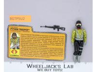 Python Trooper V1 100% Complete G.I. Joe 1989 Hasbro Vintage Action Figure