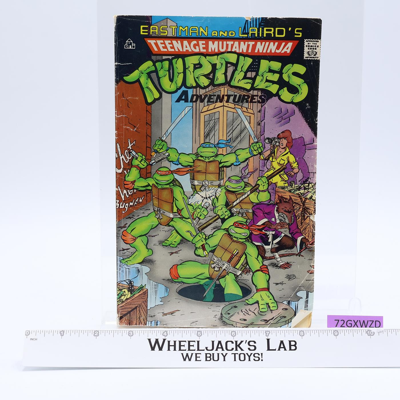 Teenage Mutant Ninja Turtles Adventures #1 1988 Eastman Random House 7th Print