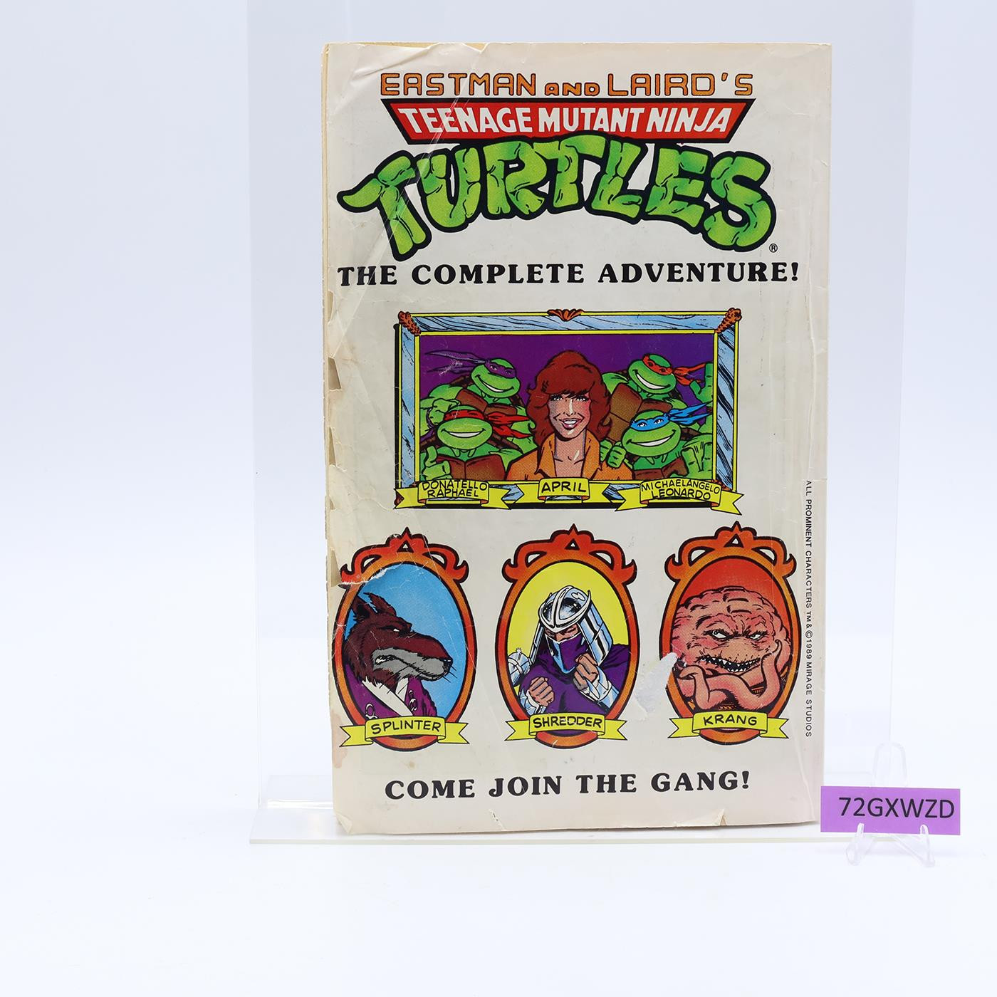 Teenage Mutant Ninja Turtles Adventures #1 1988 Eastman Random House 7th Print