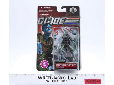 Zombie-Viper Cobra Trooper GI Joe 2011 Hasbro Action Figure NEW MOSC