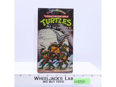 The Shredder is Splintered Teenage Mutant Ninja Turtles 1987 VHS Tape NEW SEALED