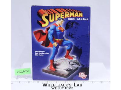 Superman 6" Mini Statue DC Comics Cold Cast Porcelain 2006 DC Direct Jim Lee