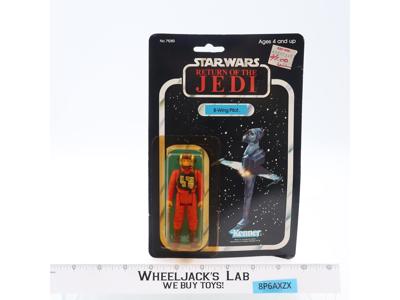 B-Wing Pilot 79 Back-A Star Wars ROTJ 1983 Kenner Action Figure NEW MOSC SEALED