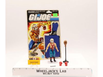 Big Boa V1 100% Complete W/34 Cardback 1987 G.I. Joe Vintage Action Figure