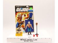 Big Boa V1 100% Complete W/34 Cardback 1987 G.I. Joe Vintage Action Figure