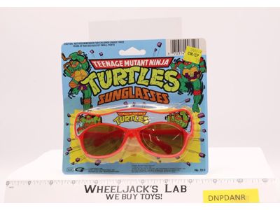 Child's Sunglasses Teenage Mutant Ninja Turtle 1988 Henry Gordy NEW SEALED