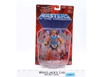 Martial Arts He-Man 200X Masters Of The Universe MOTU 2002 Mattel NEW SEALED