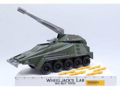 Persuader 100% Complete Vintage GI Joe 1987 Hasbro Action Figure Vehicle