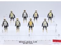 Lot of 8 Star Wars Biker Scouts 1970s-1980s Kenner Vintage Action Figures