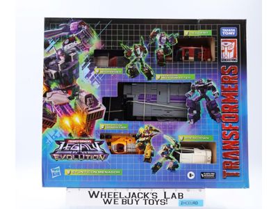 Stunticon Menasor 5-Pack Transformers Legacy Evolution Hasbro 2023 MISB