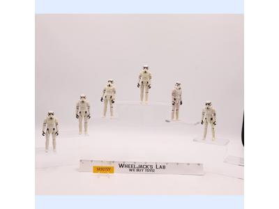 Lot of 6 Star Wars Imperial Stormtroopers 1980s Kenner Vintage Action Figures