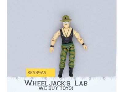 Sgt. Slaughter V2 G.I. Joe 1986 Hasbro Vintage Action Figure