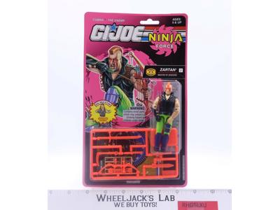 Zartan GI Joe Ninja Force 1992 Hasbro Vintage Action Figure NEW MOSC SEALED