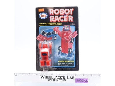 Wagon Master #6 W/Friction Motor Gobot KO Robot Racer 1980s Esso Figure MOSC