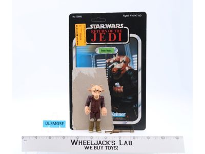 Ree-Yees 100% Complete 65 Back-B Star Wars ROTJ 1983 Kenner Figure NO REPRO