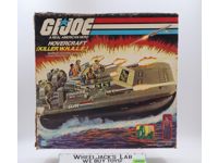Hovercraft Killer W.H.A.L.E. 1ST RELEASE Variant Complete GI Joe 1984 Hasbro