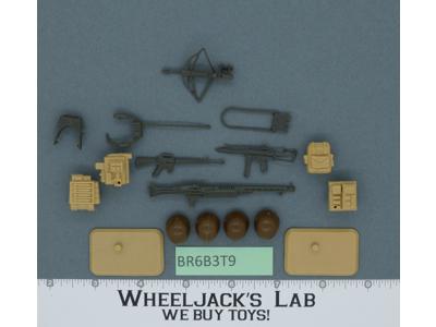 Battle Gear Accessory Set 1 Lot 8 1983 Weapons GI Joe Vintage Action Figure
