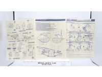 Thunderclap 1989 ORIGINAL Instructions / Blueprints G.I. Joe Hasbro Vehicle