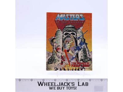 The Menace of Trap Jaw! Mini Comic Book MOTU Masters of the Universe Mattel 1984