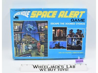 Black Hole Space Alert Escape the Doomed Cygnus Board Game 1979 Walt Disney