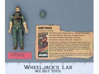 Clutch V1 Straight Arm 100% Complete G.I. Joe 1982 Hasbro Vintage Action Figure