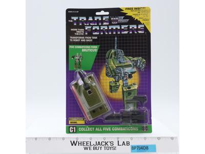 Brawl MOSC NEW Sealed 1986 Vintage Hasbro G1 Transformers Action Figure