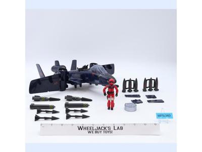 Cobra Rattler W/ Wild Weasel Complete GI Joe 1984 Hasbro Action Figure Vehicle