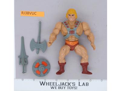 He-Man 100% Complete He-Man Masters of the Universe MOTU 1982 Mattel Vintage