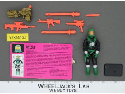 Payload V3 100% Complete G.I. Joe 1993 Hasbro Vintage Action Figure