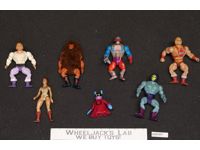 Lot of 7 (#4) He-Man Masters Of The Universe MOTU Vintage 1980s Mattel Figures