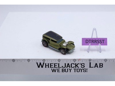 The Demon Olive Green Hot Wheels 1969 1970 Mattel Black Top Redline RL Hong Kong