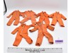 Flight Suit Lot X6 G.I. Joe Hasbro 1964 Vintage 12" Accessory