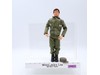 #7500 Man of Action Flocked Brown Hair 12" GI Joe 1970 Hasbro Action Figure