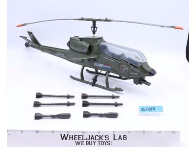 Dragonfly Assault Copter Complete G.I. Joe 1983 Hasbro Action Figure Vehicle