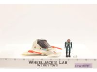 StarWolf W/ Tom Waldron 100% Complete Starcom 1986 Coleco Action Figure Vehicle
