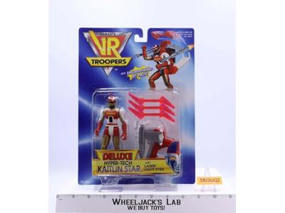 Kaitlin Star #2 Hyper-Tech Saban's VR Troopers 1994 Kenner NEW MOSC Action
