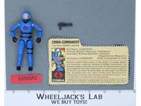 Cobra Commander V1.5 100% Complete G.I. Joe 1983 Hasbro Vintage Action Figure