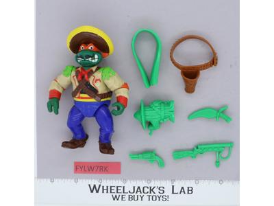 Bandito-Bashin' Mike 100% Complete Teenage Mutant Ninja Turtle 1992 Playmates