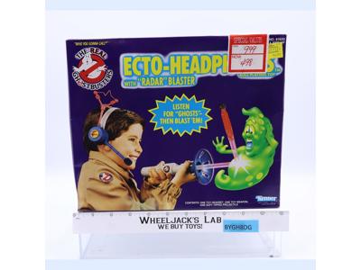 Ecto-Headphones W/ Radar Blaster The Real Ghostbusters 1986 Kenner NEW SEALED