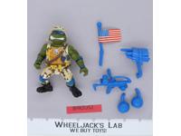 Lieutenant Leo 100% Complete Teenage Mutant Ninja Turtles TMNT 1991 Playmates