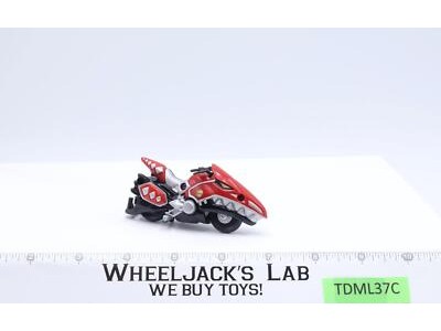 Dino Thunder Red Raptor Cycle Power Rangers 2003 Bandai Action Vehicle 3.5"
