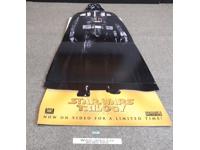 Darth Vader 6' Cardboard Cut-Out Movie Theater Display Standee Star Wars Trilogy